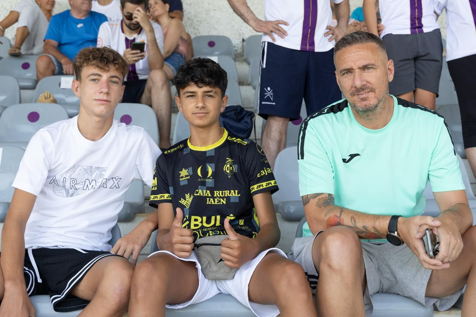El amistoso entre Real Jaén y su juvenil de Liga Nacional, en imágenes