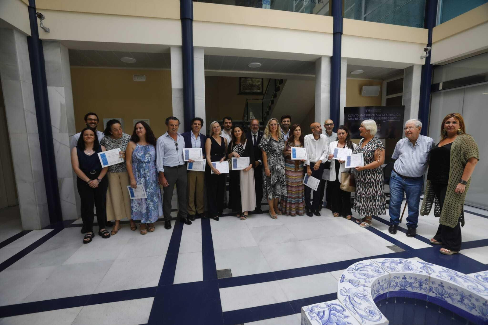 El homenaje del Colegio de la Abogacía de Córdoba a los abogados que prestan el servicio de turno de oficio, en imágenes