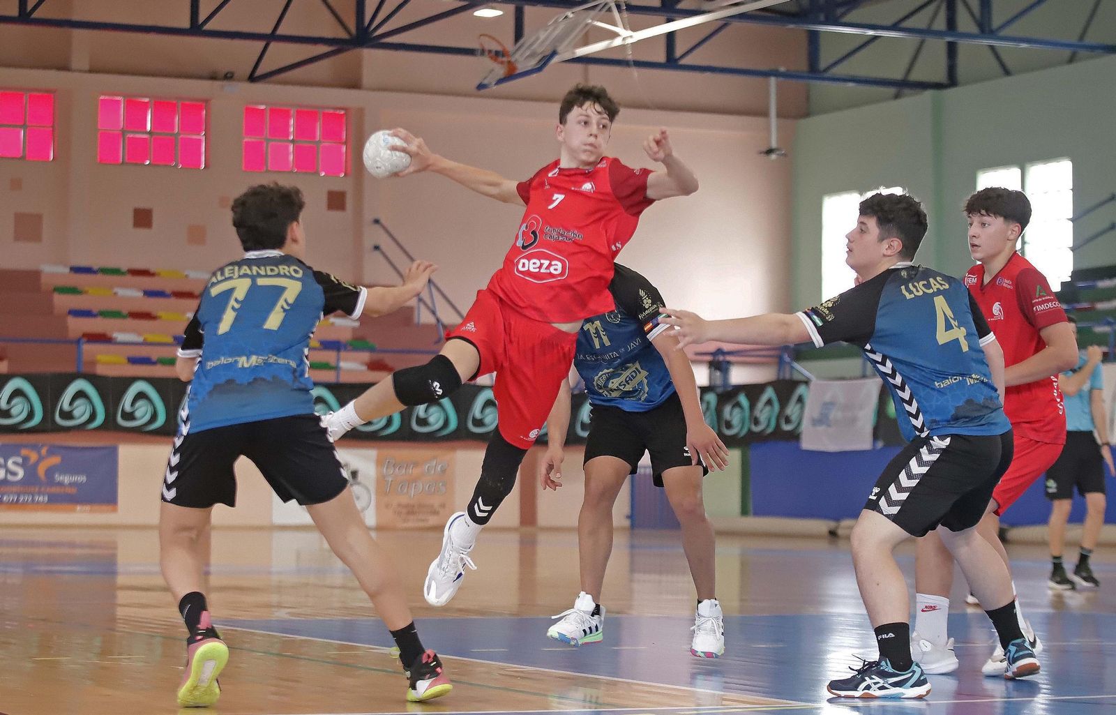 El Romeral de Málaga, campeón del Andaluz infantil masculino de balonmano de La Línea