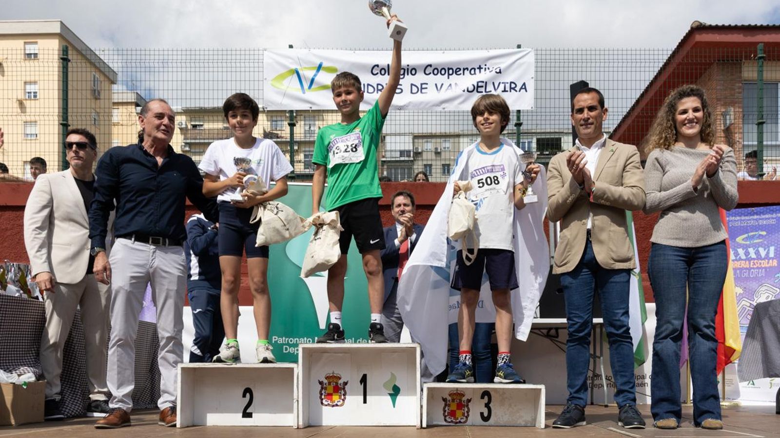 La carrera escolar de “La Gloria” que aúna inclusión y solidaridad, en imágenes