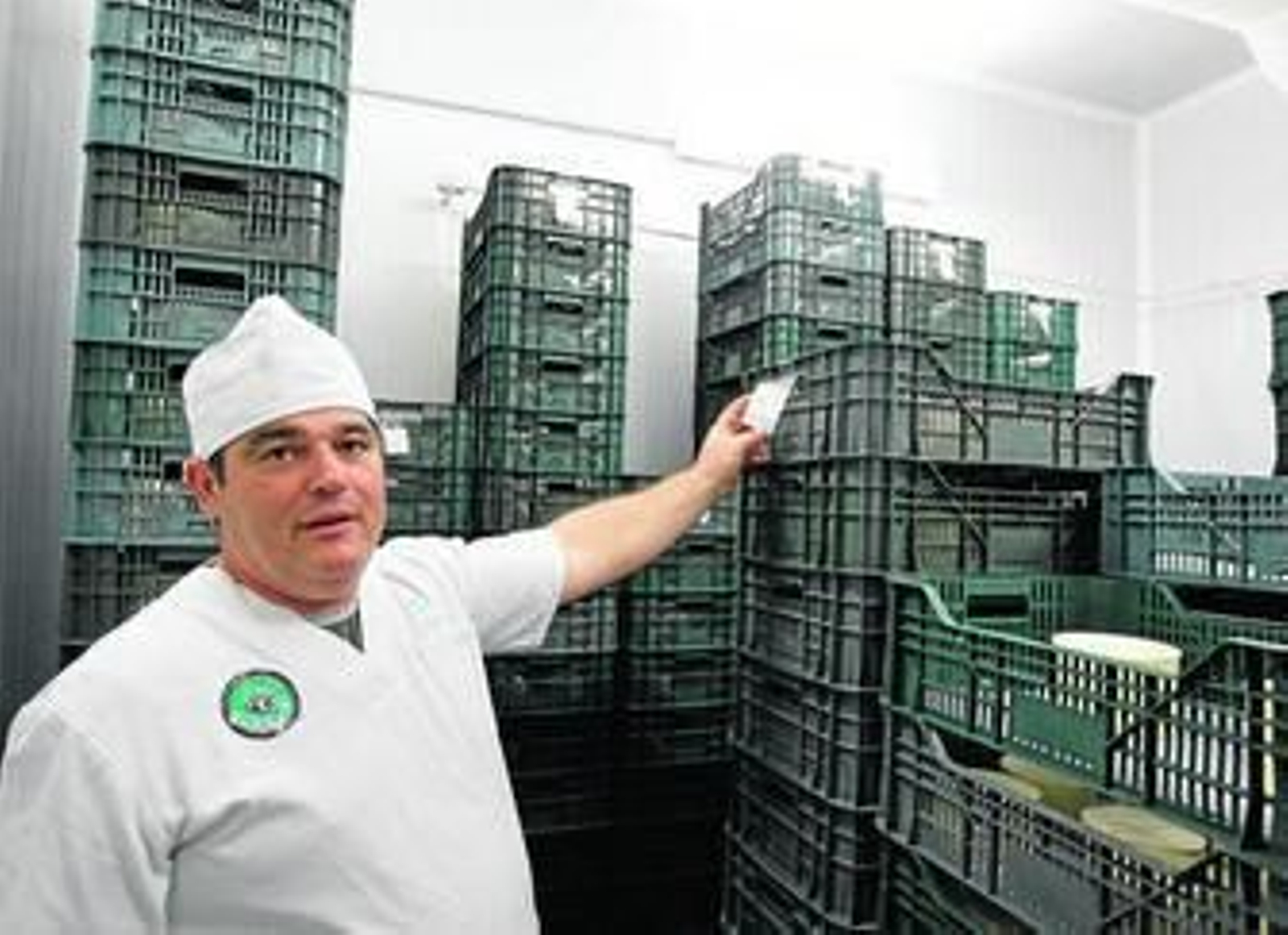 El maestro quesero de Medal, José Manuel Fernández Lidueña.