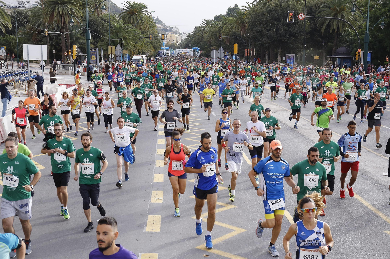 La Carrera Urbana Ciudad de Málaga, en imágenes