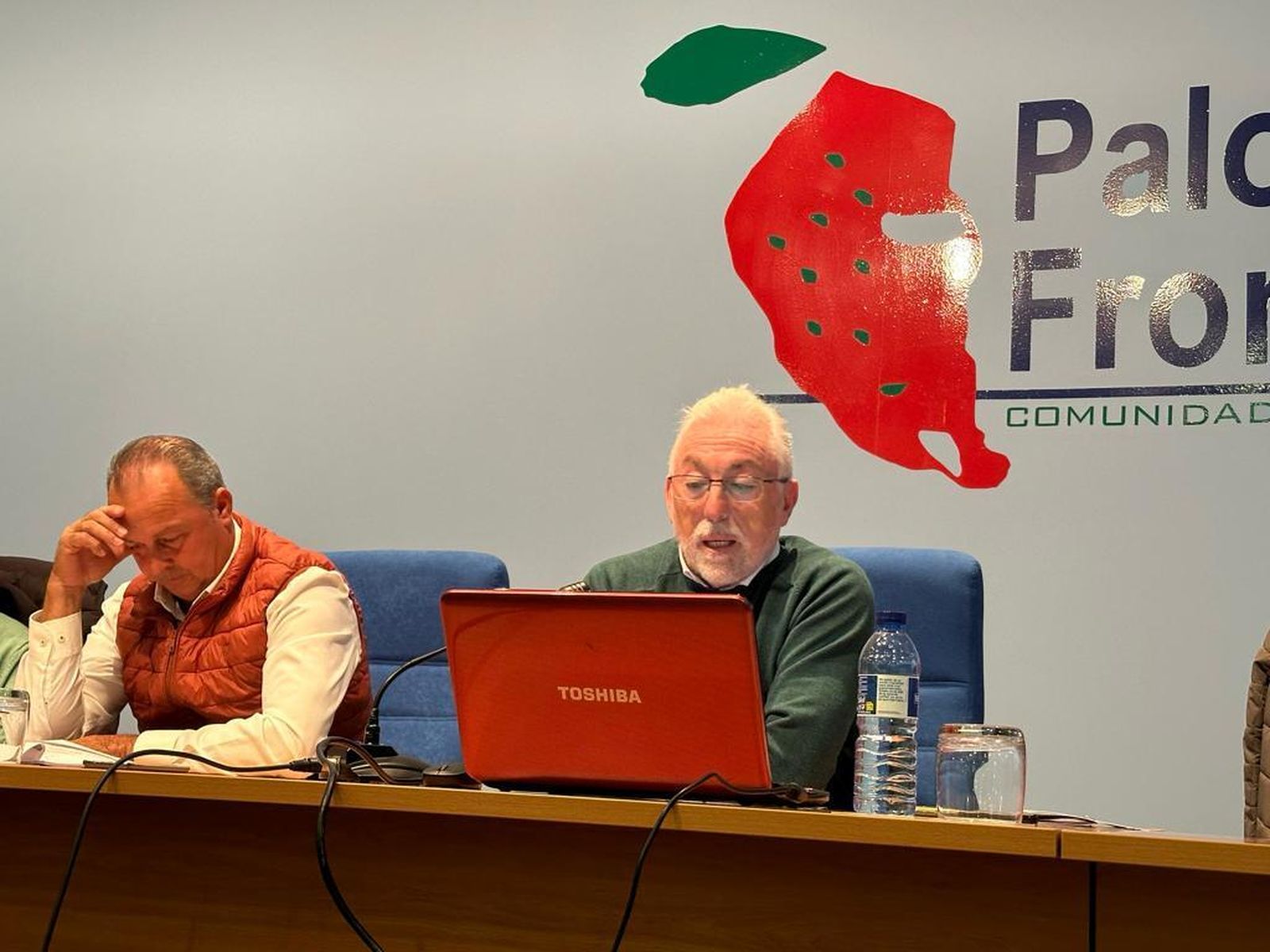 Asamblea de la Comunidad de Regantes de Palos.