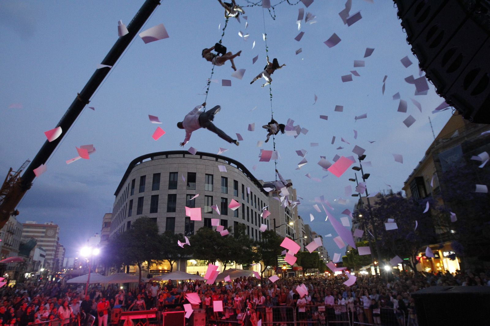 Fotogalería Noche en Blanco. Almería