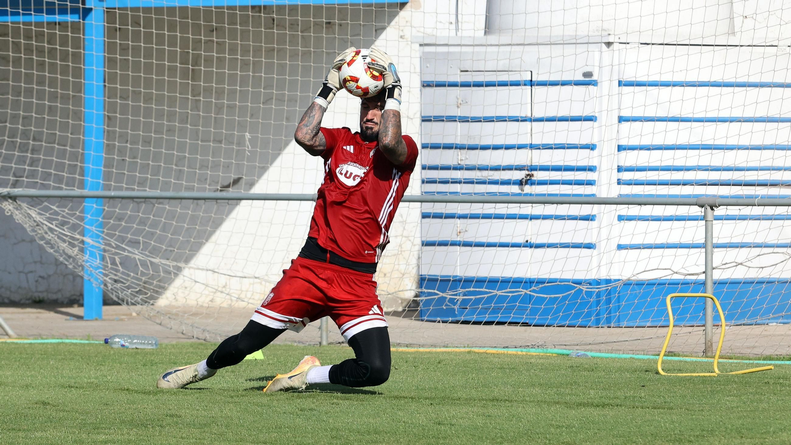 Primer entrenamiento del Xerez CD en el Pedro Garrido de Jerez