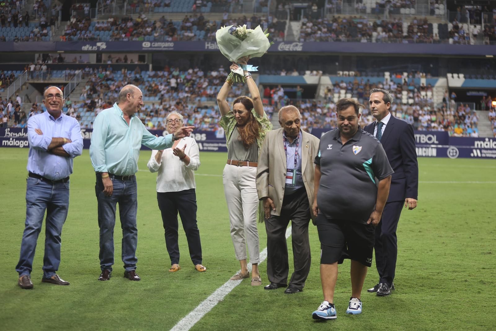 El Málaga CF-Atlético de Madrid B, en fotos