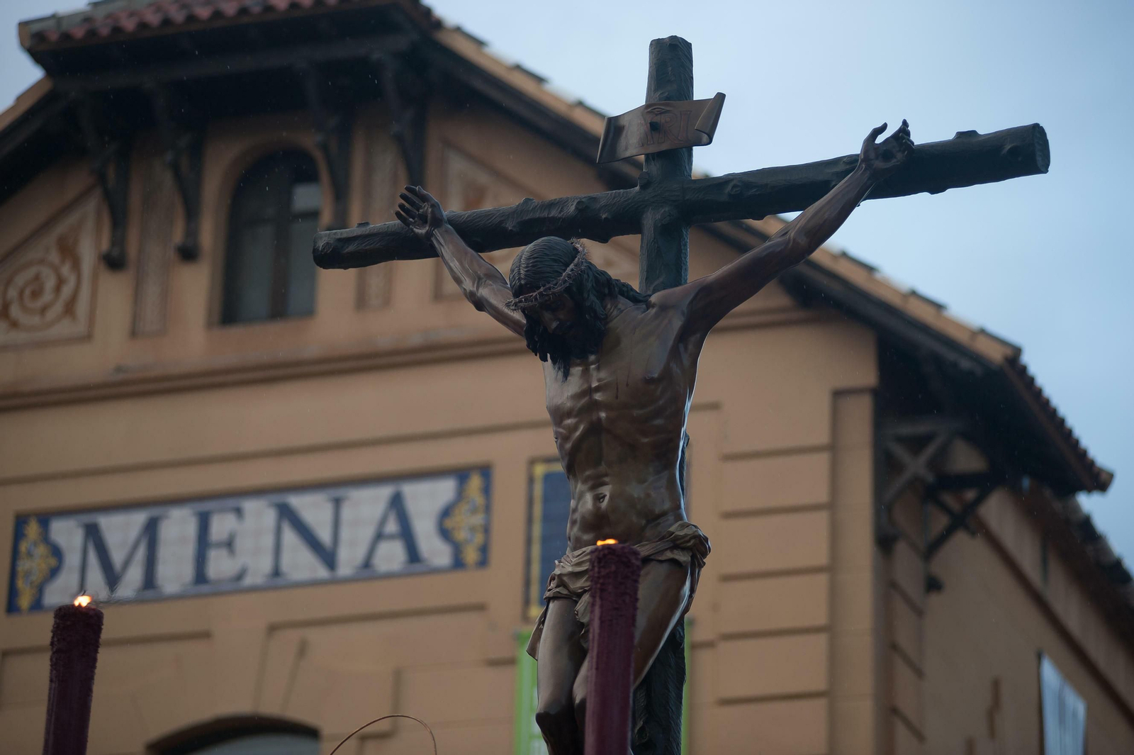 Las fotos de Mena en el Jueves Santo en Málaga