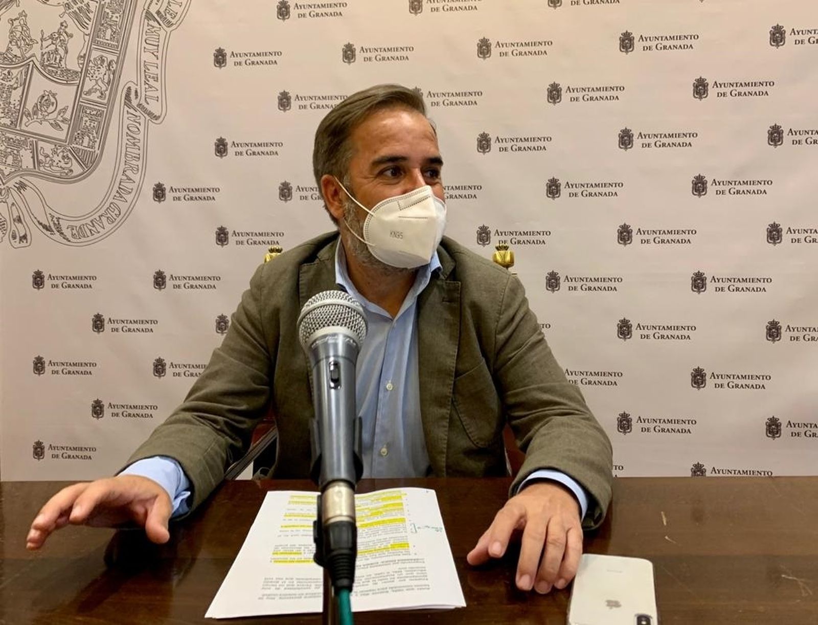 Jacobo Calvo, nuevo portavoz del Ayuntamiento de Granada