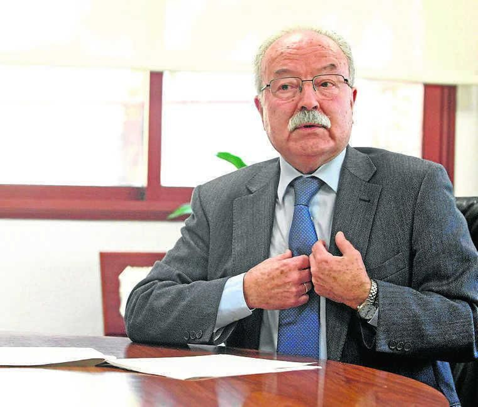 Manuel Morón, presidente de la autoridad portuaria de Algeciras.