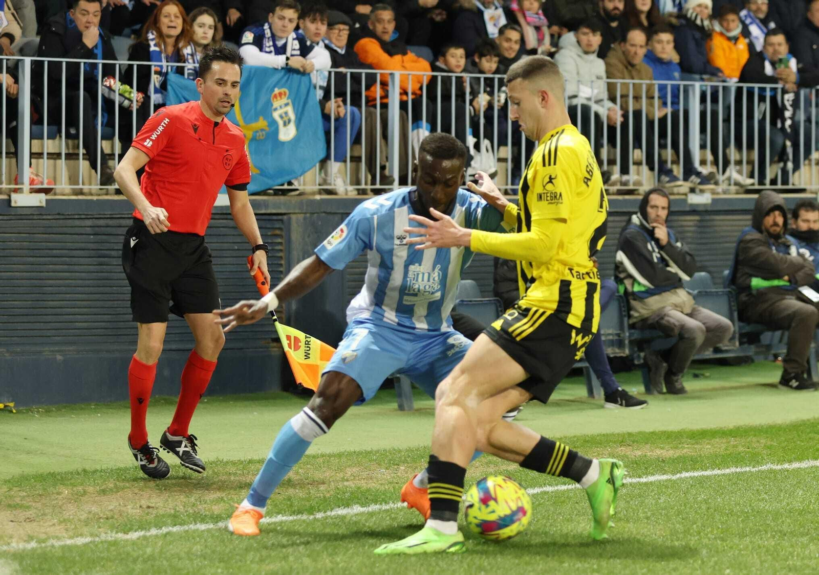 El Málaga CF - Real Oviedo, en fotos