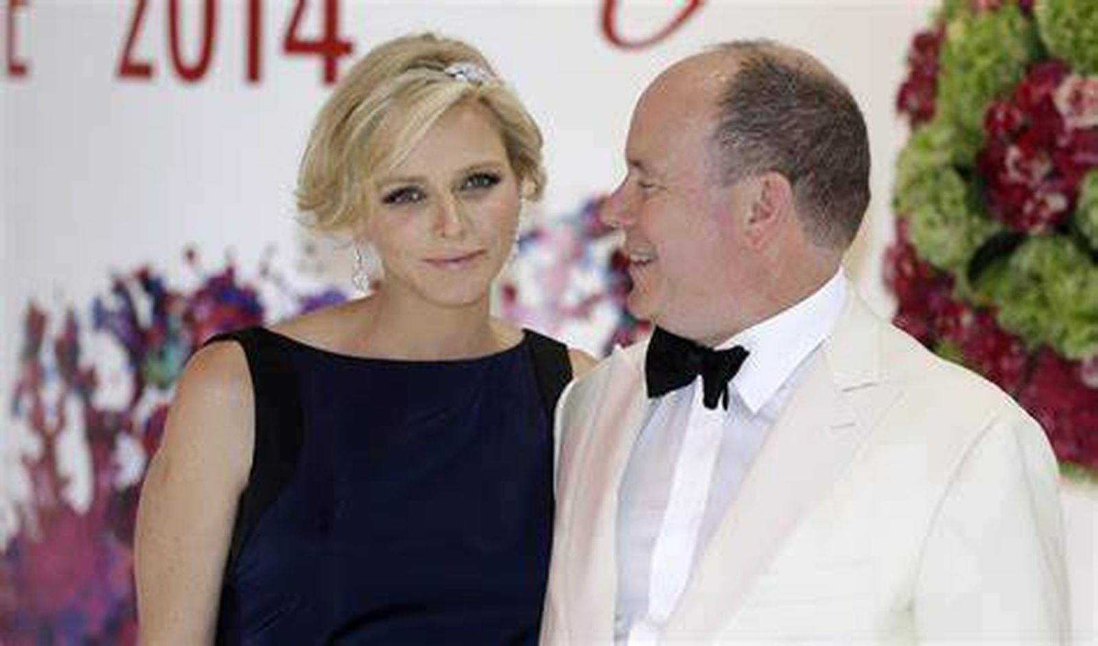 Charlene y Alberto de Mónaco, en un evento en 2019.