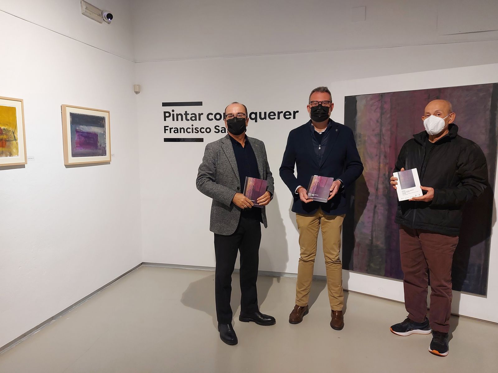 Un momento de la presentación de la muestra.