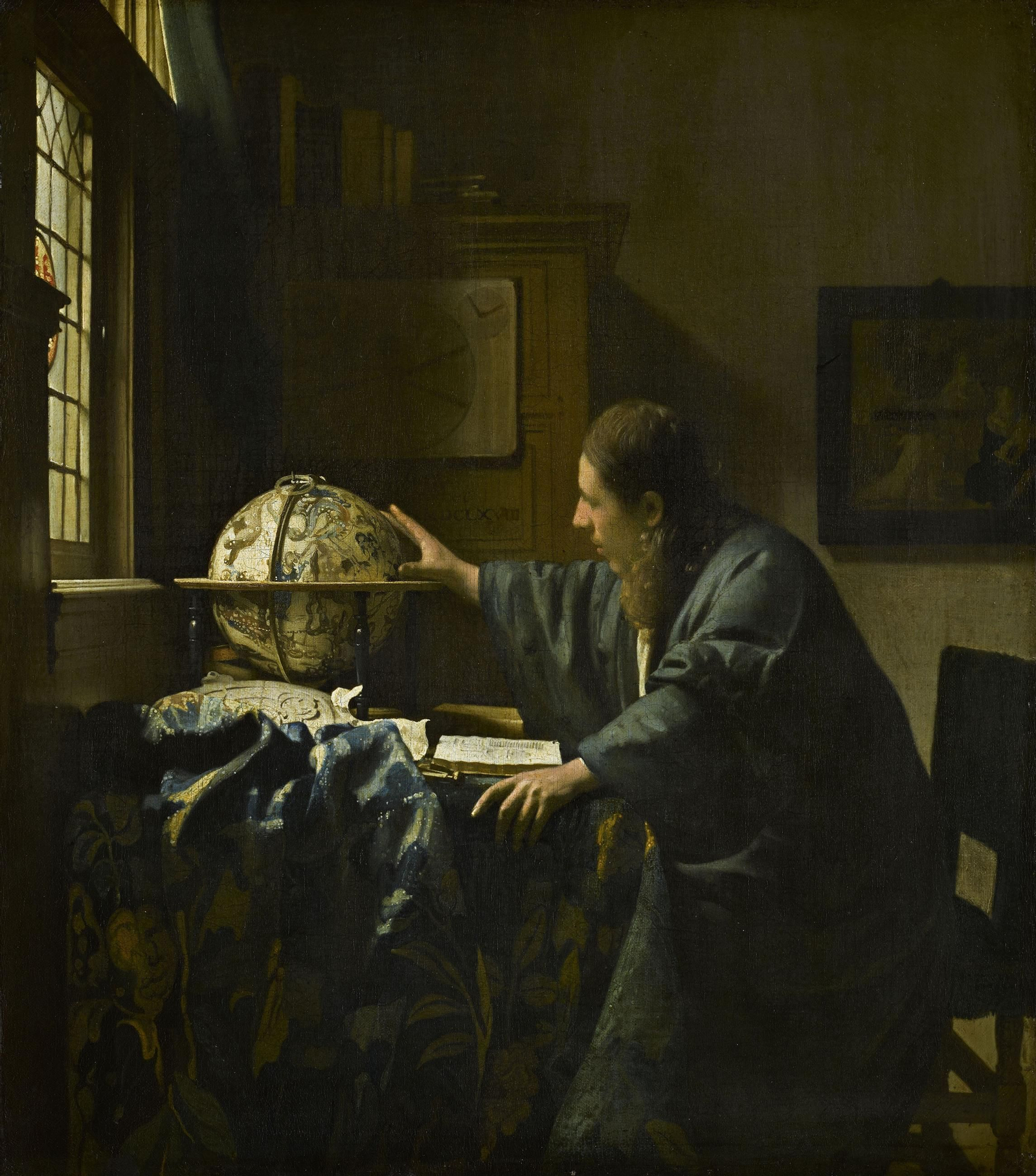El astrónomo. Johannes Vermeer. 1668