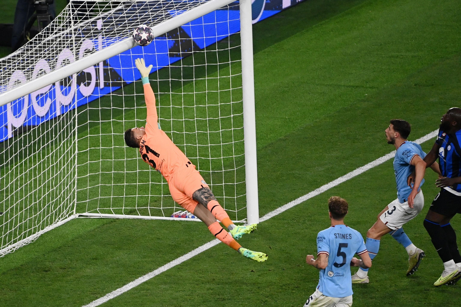 Las imágenes de la fina de la Champions entre el Manchester City y el Inter de Milán