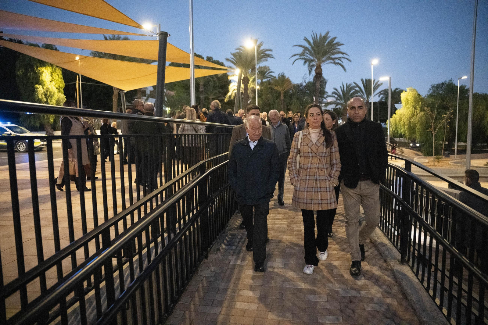 Las imágenes de la inauguración de la primera fase de la adecuación de la Rambla San Antonio de Aguadulce