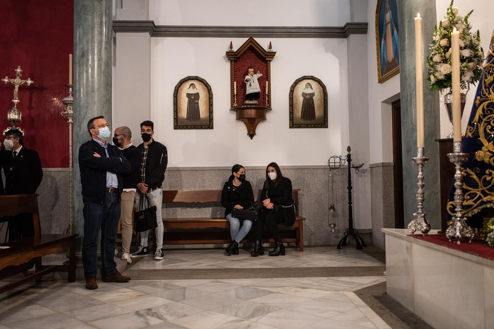 Jueves Santo: Imágenes de la Hermandad de La Misericordia