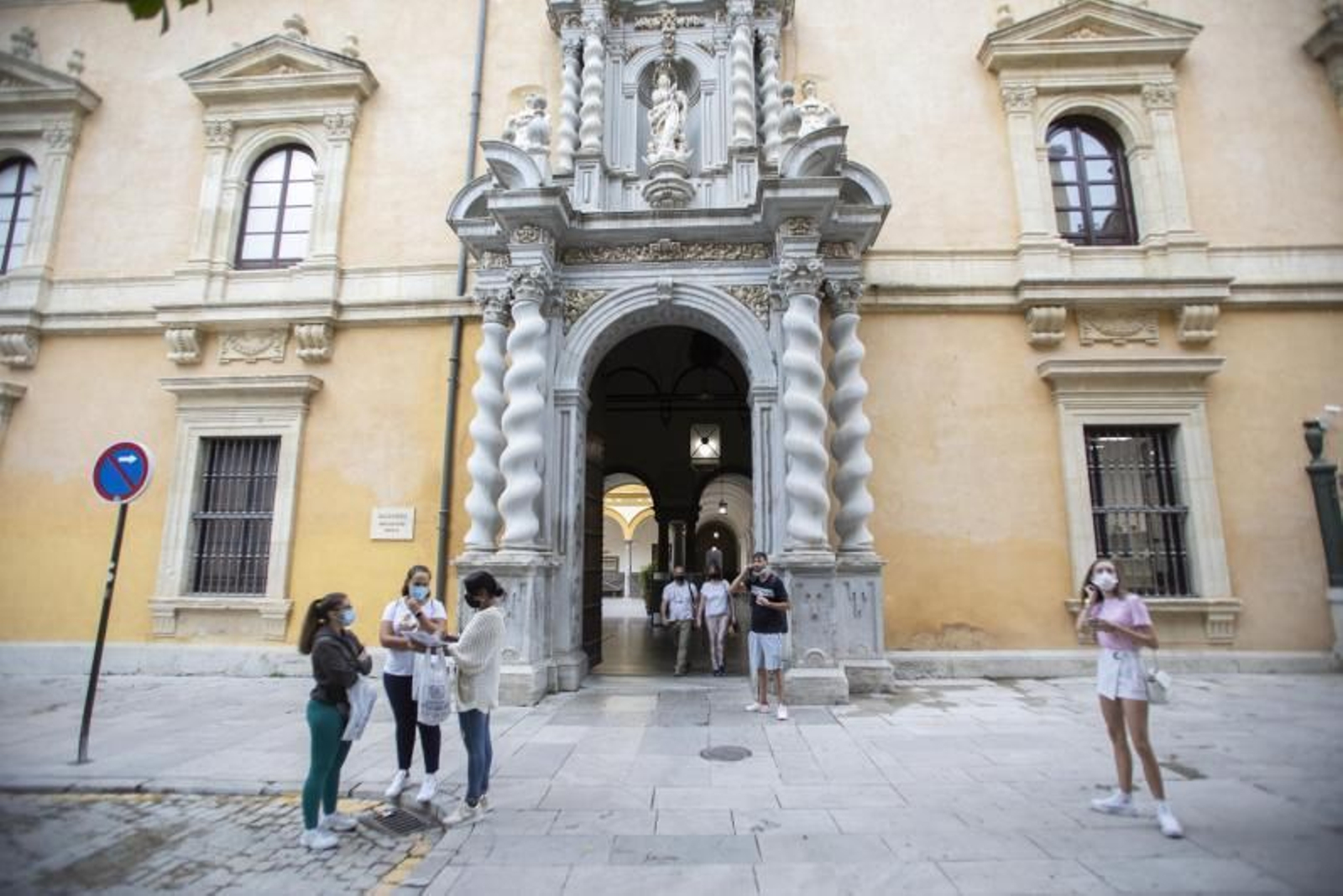 Entrada de Derecho, en una imagen de archivo.