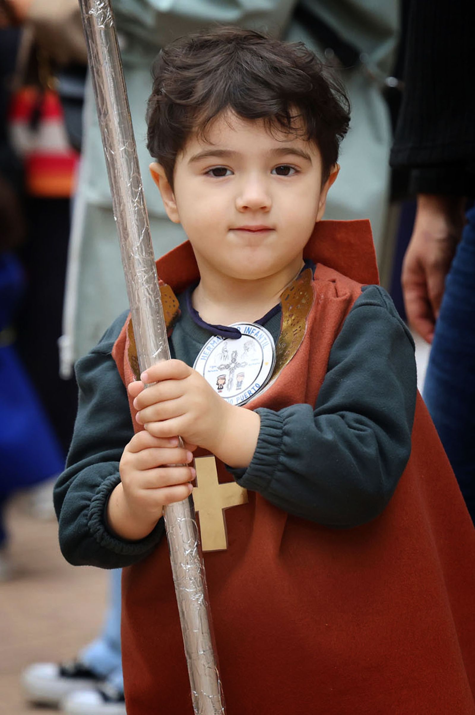 Imágenes de la procesión de la 'Escuela Infantil Mi Pequeño Puerto'