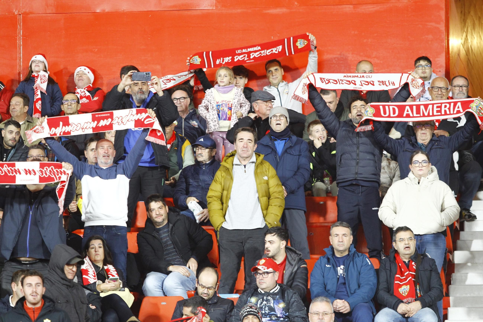 Las fotos del partido de fútbol U.D. Almería-Real Burgos