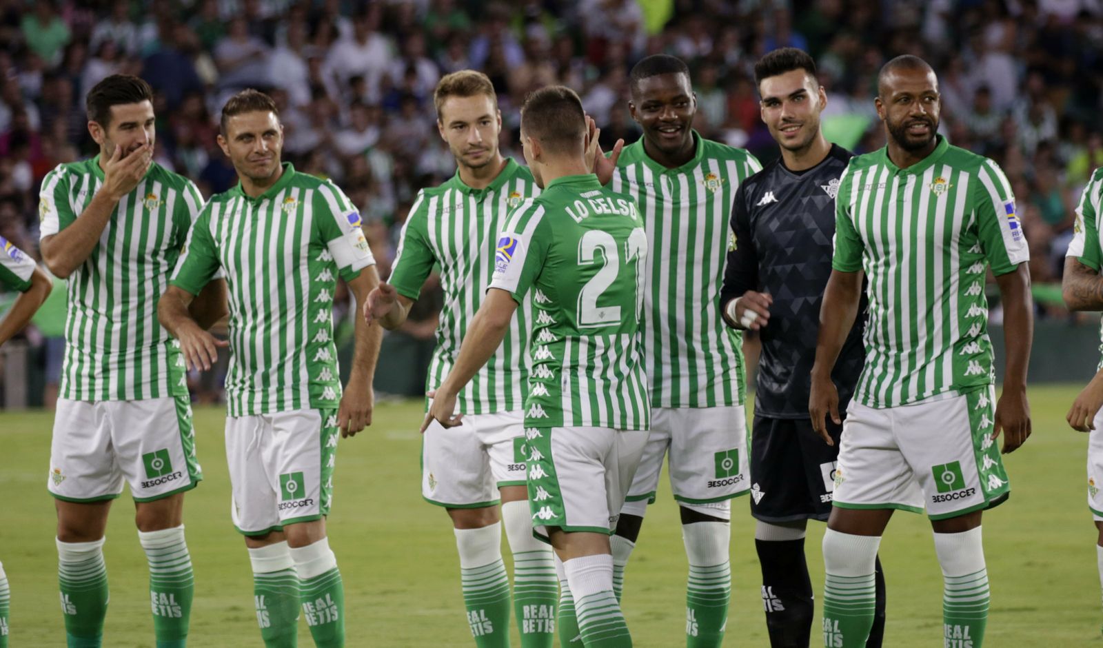 Las imágenes del Betis-Las Palmas homenaje a Rubén Castro
