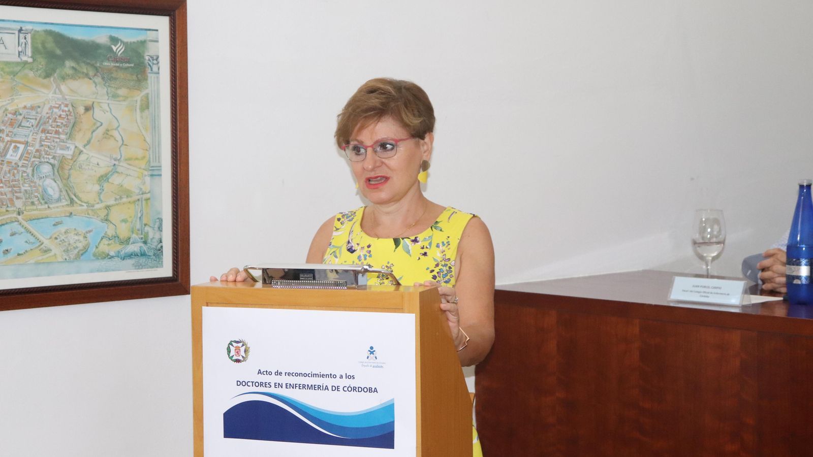 La primera Doctora en Enfermería de Córdoba, María José de la Torre.