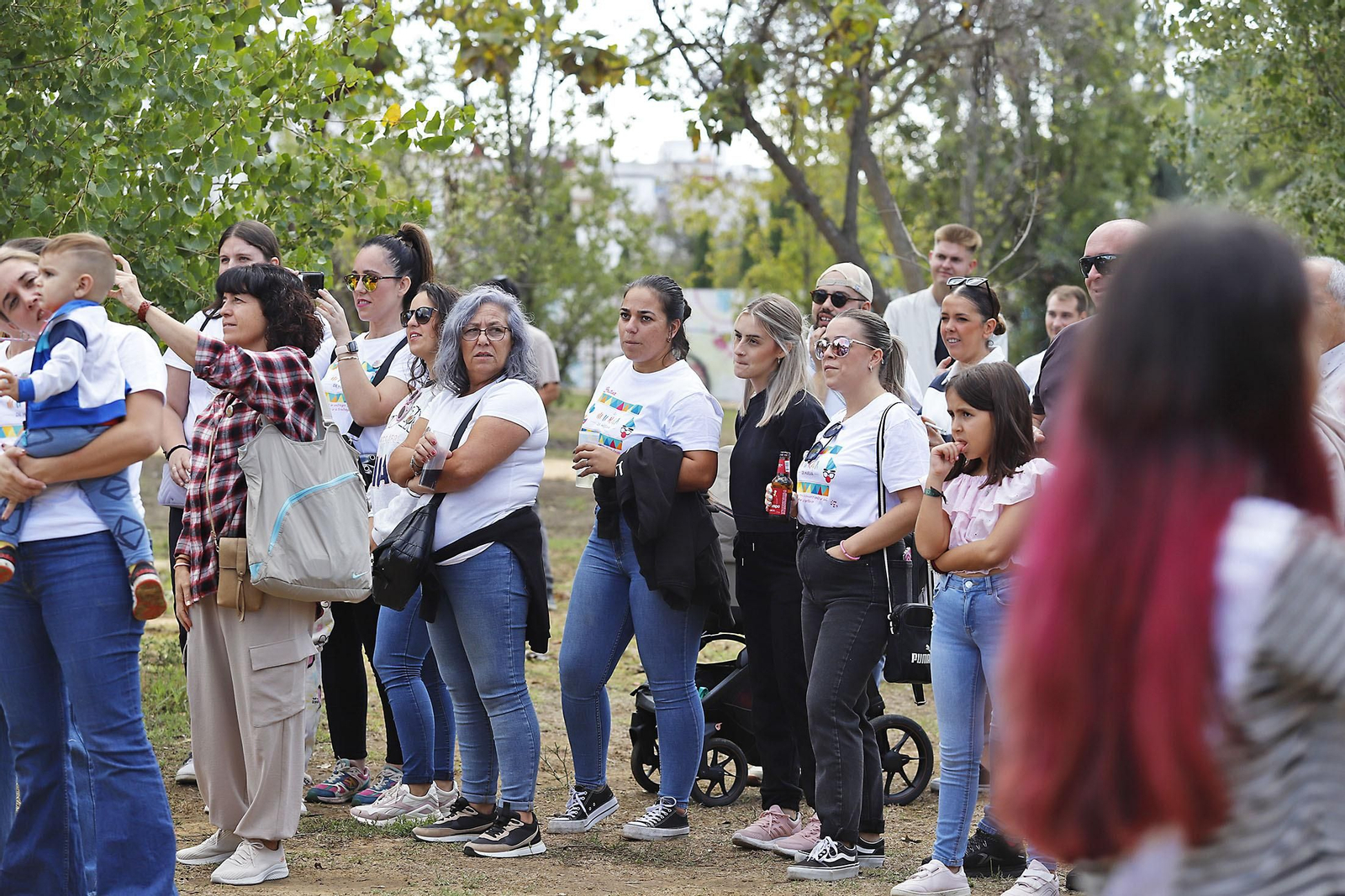 Imágenes de la convivencia carnavalera del Parque Moret en Huelva
