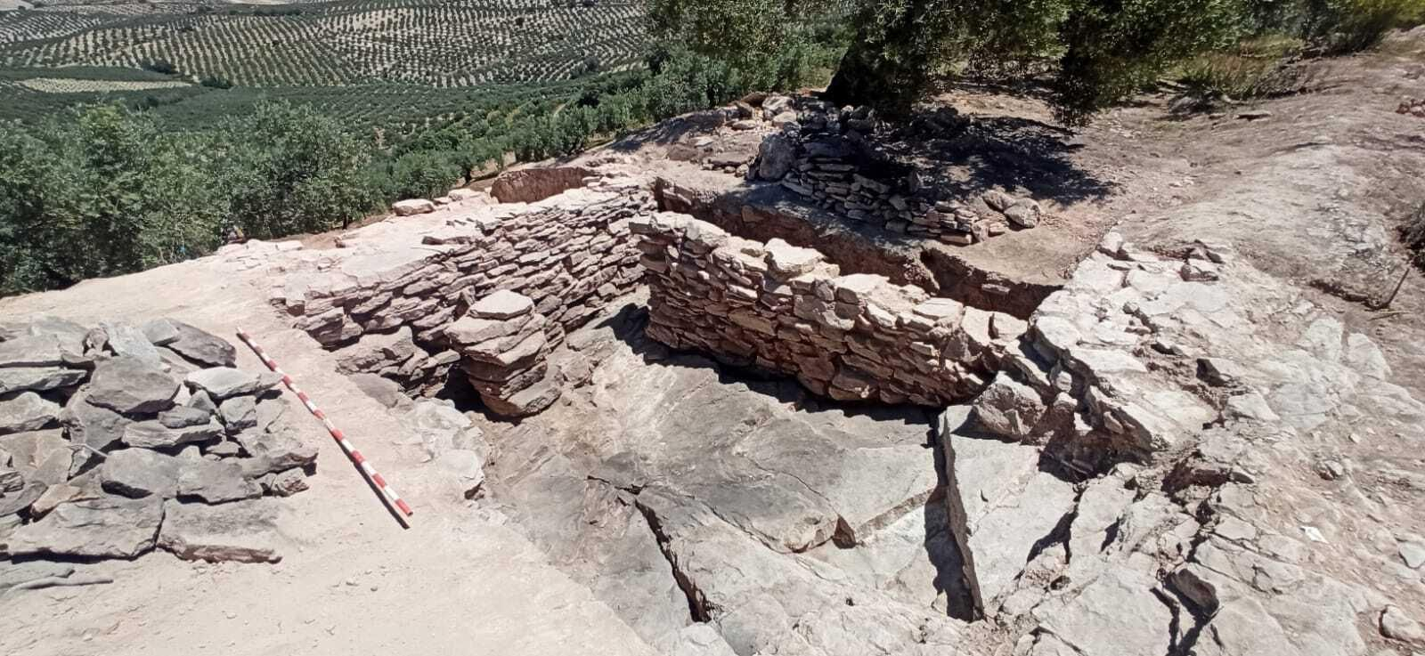 Yacimiento de La Viñuela en Almedinilla.