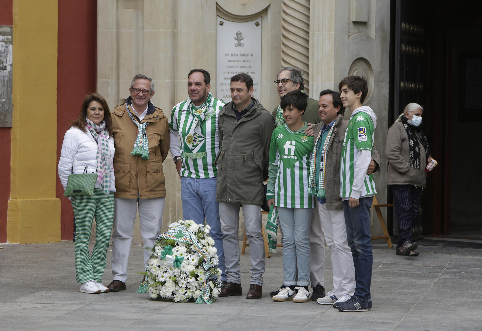 Afición Bética en la Alameda