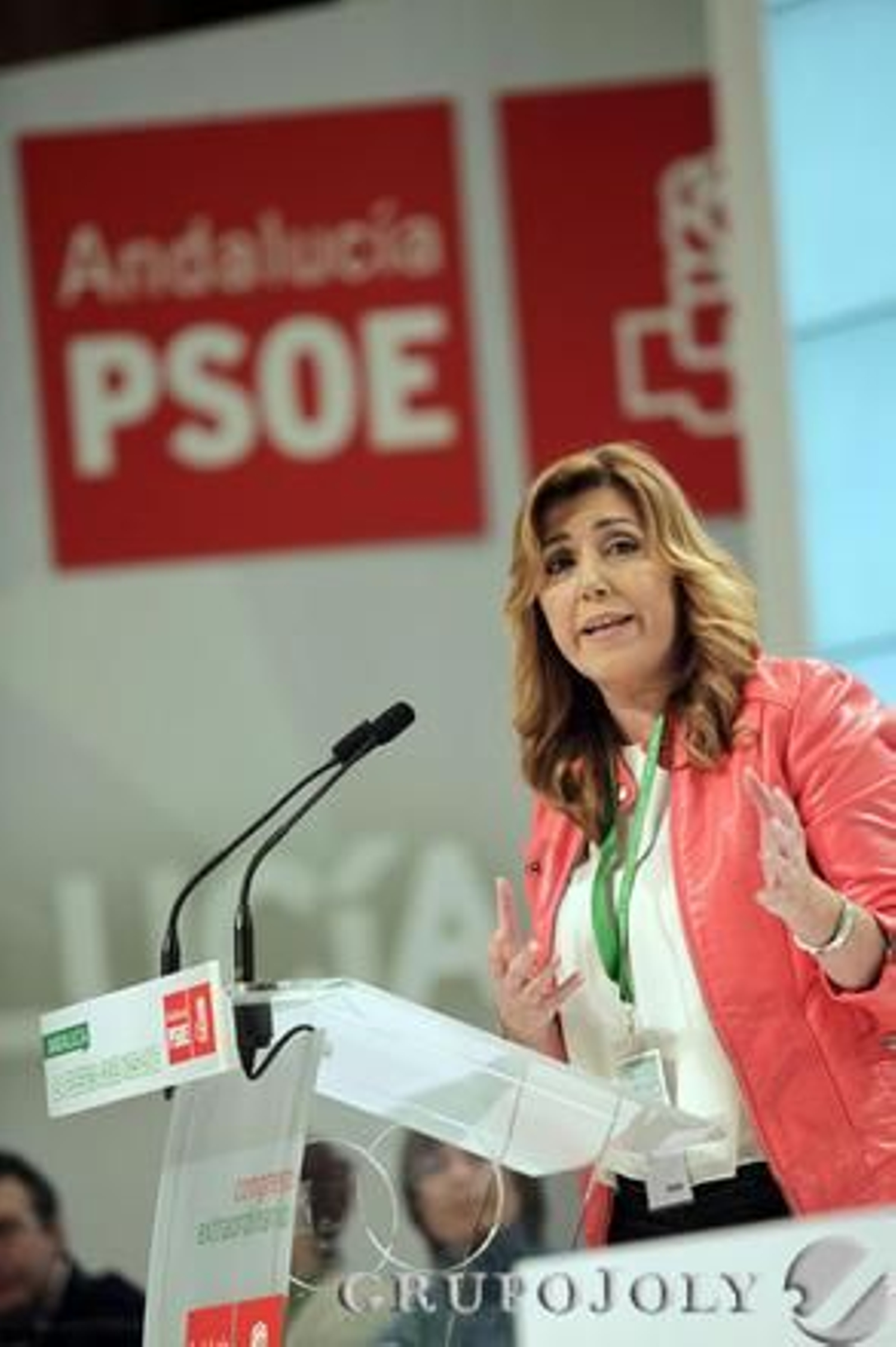 Susana Díaz habla en el Congreso del PSOE-A.

Foto: L. Rivas
