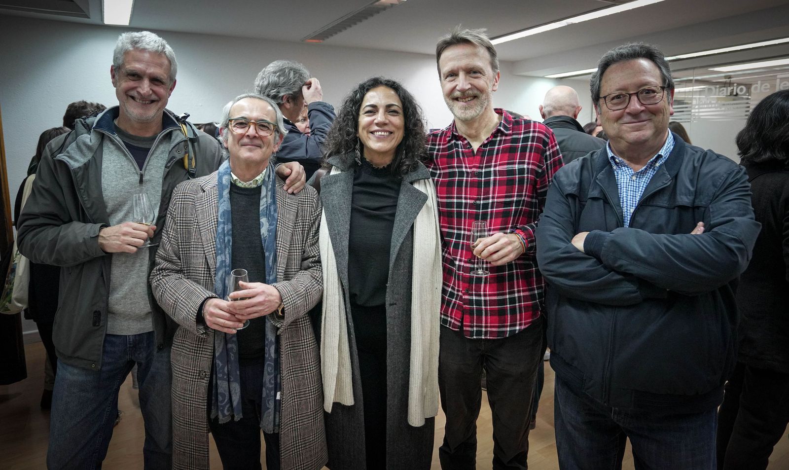 Imágenes de la inauguración de la exposición de Manuel del Valle en la sala ArteaDiario