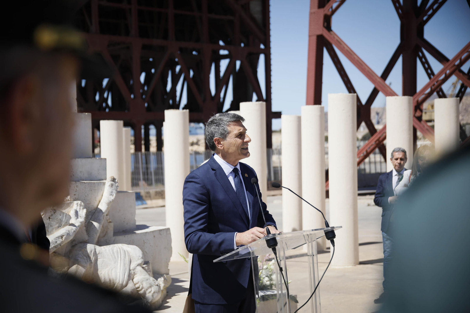 Acto de conmemoración a las víctimas del campo de concentración nazi de Mathausen, en imágenes