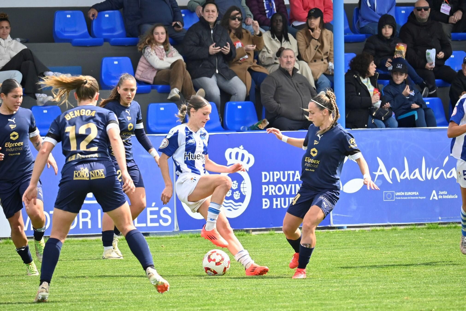 Un lance de un partido del Sporting de la pasada temporada.
