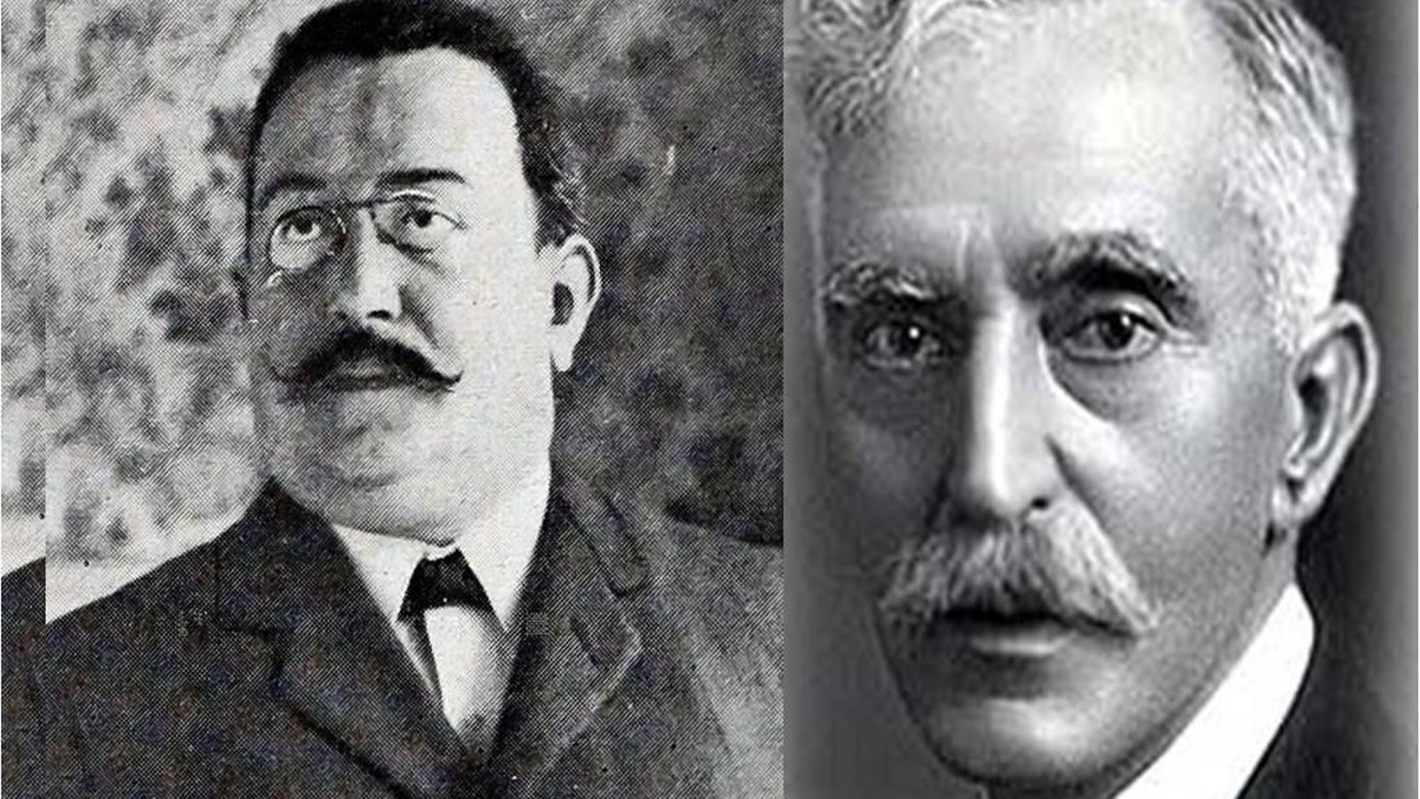 Prat de la Riba y Francesc Macià.