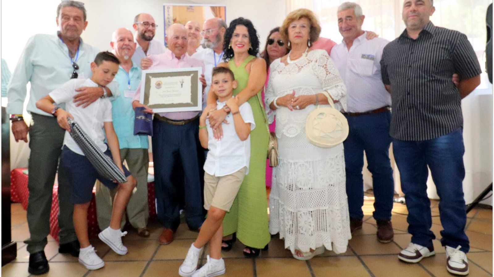 Otro de los galardones entregados durante el acto.