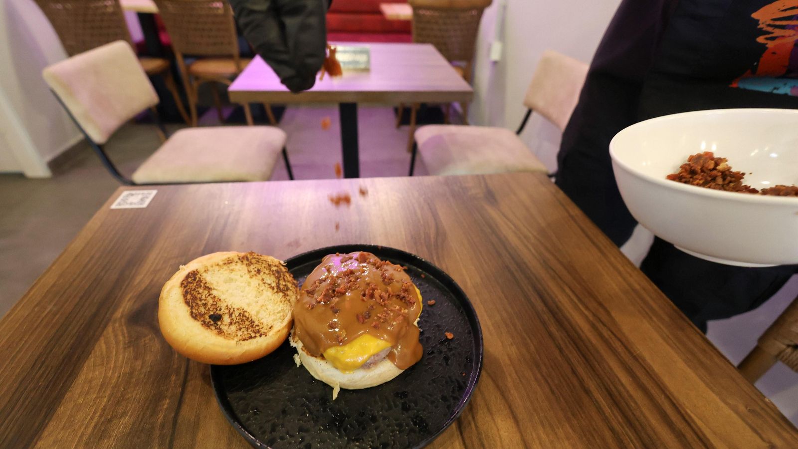 La hamburguesa que preparan con gallega es una de las propuestas más genuinas de la cadena.