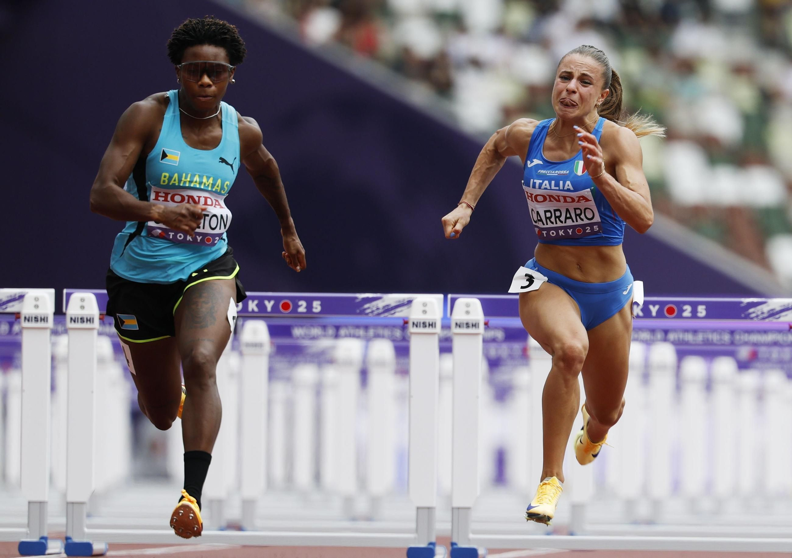 Las mejores imágenes del triunfo de Seville en 100 metros y del resto del Mundial de atletismo