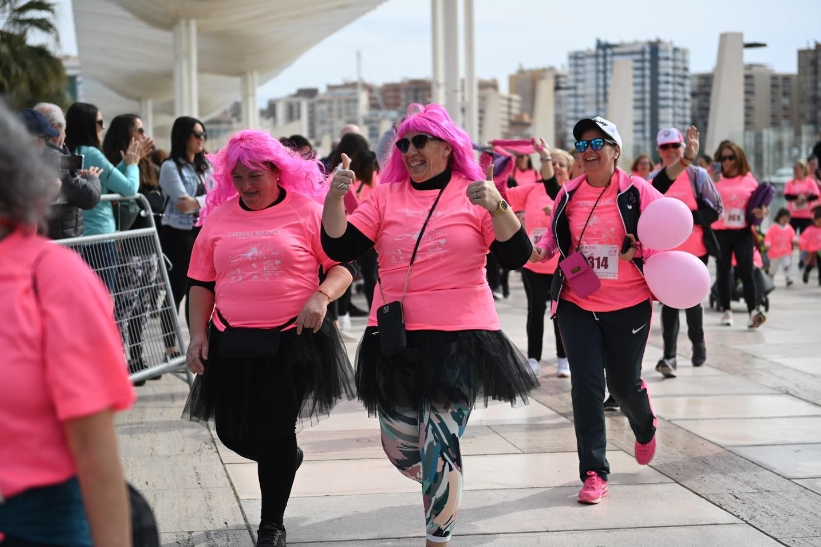 La Carrera de la Mujer de Málaga, en fotos