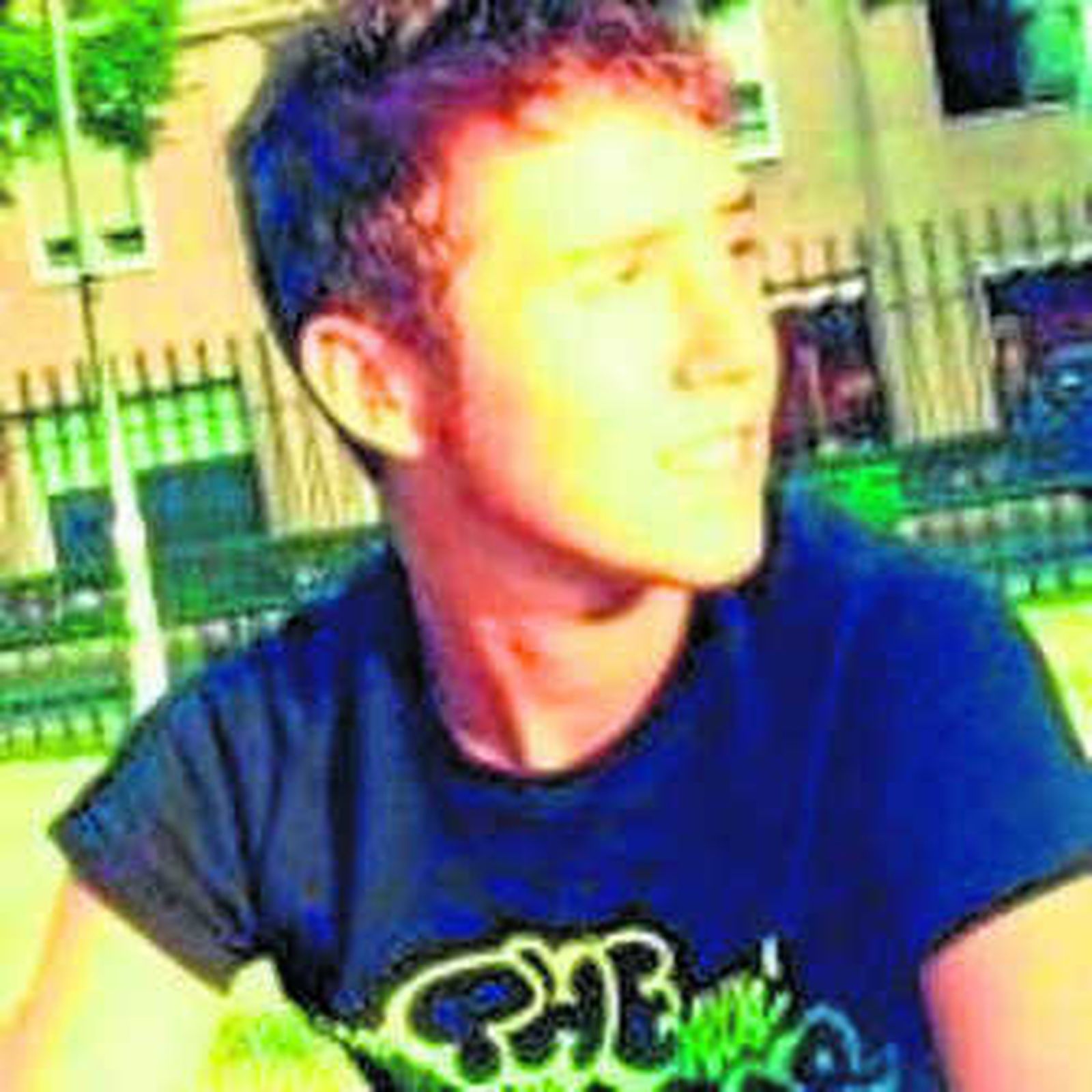 Una imagen del joven Cristóbal Nieto, aficionado a varios deportes.