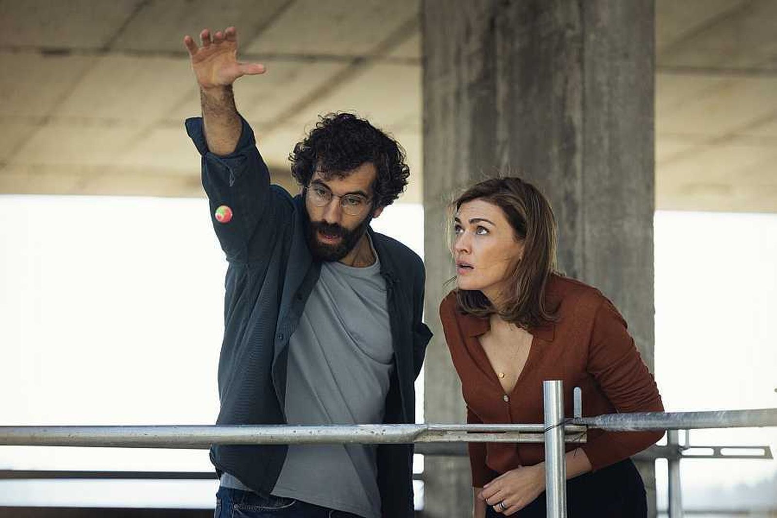 Tamar Novas y Marta Nieto en una imagen del filme.