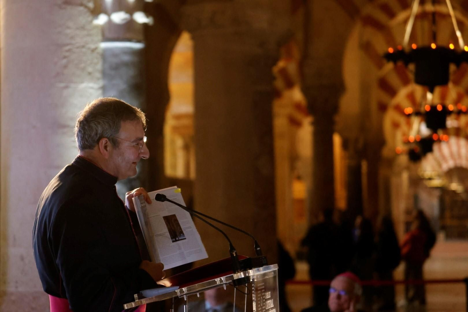 Las fotografías del inicio de las obras de restauración de la Maqsura de la Mezquita-Catedral de Córdoba