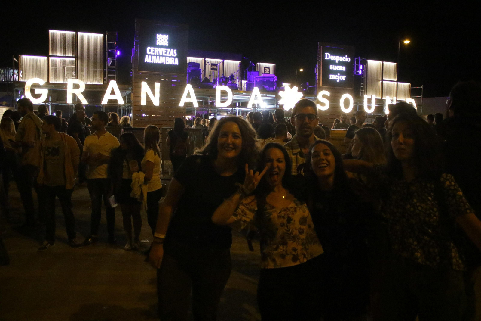 Los escenarios del Granada Sound se llenaron durante toda la jornada.