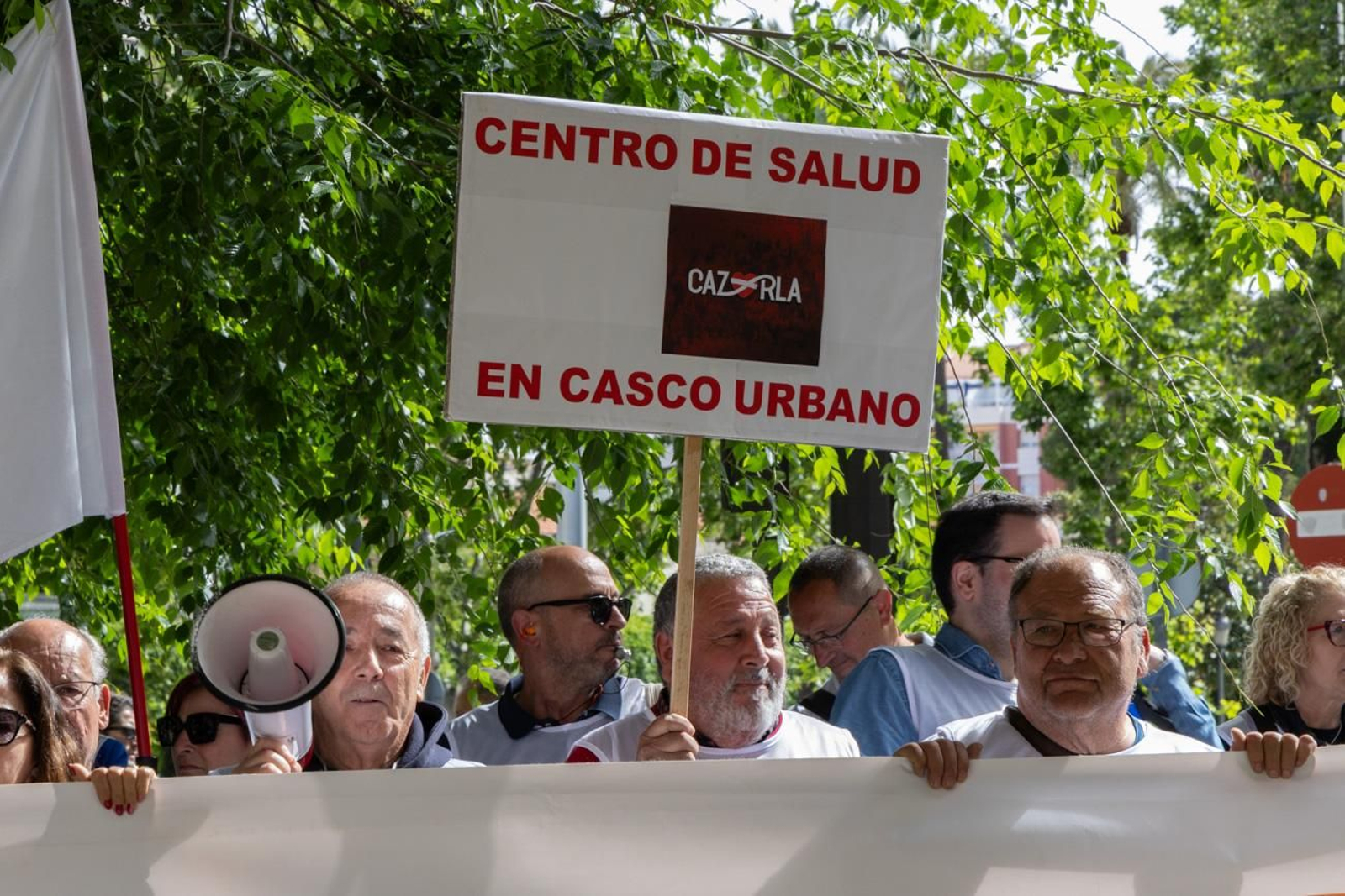 Concentración en contra del Cierre del Centro de Salud de Cazorla y por la apertura del Hospital de Alta Resolución de Cazorla al 100%