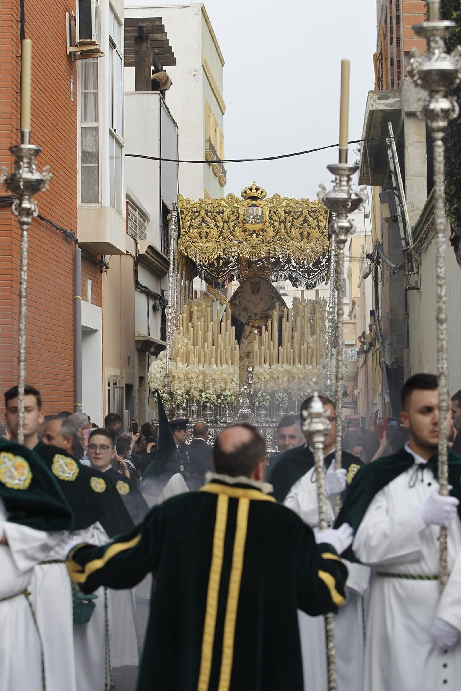 Imágenes de la Procesión de la Macarena. Semana Santa Almería 2019