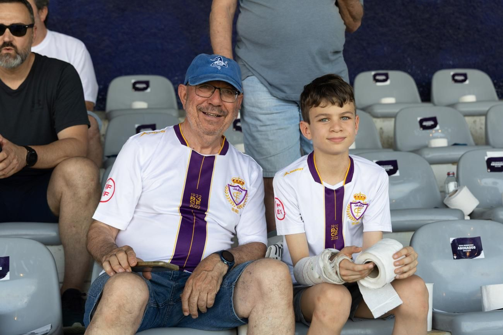 Las mejores imágenes del partido Real Jaén- Atlético Central