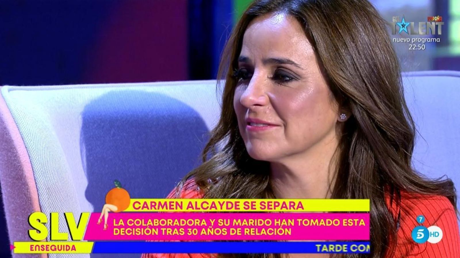 Carmen Alcayde anuncia su divorcio en 'Sálvame'