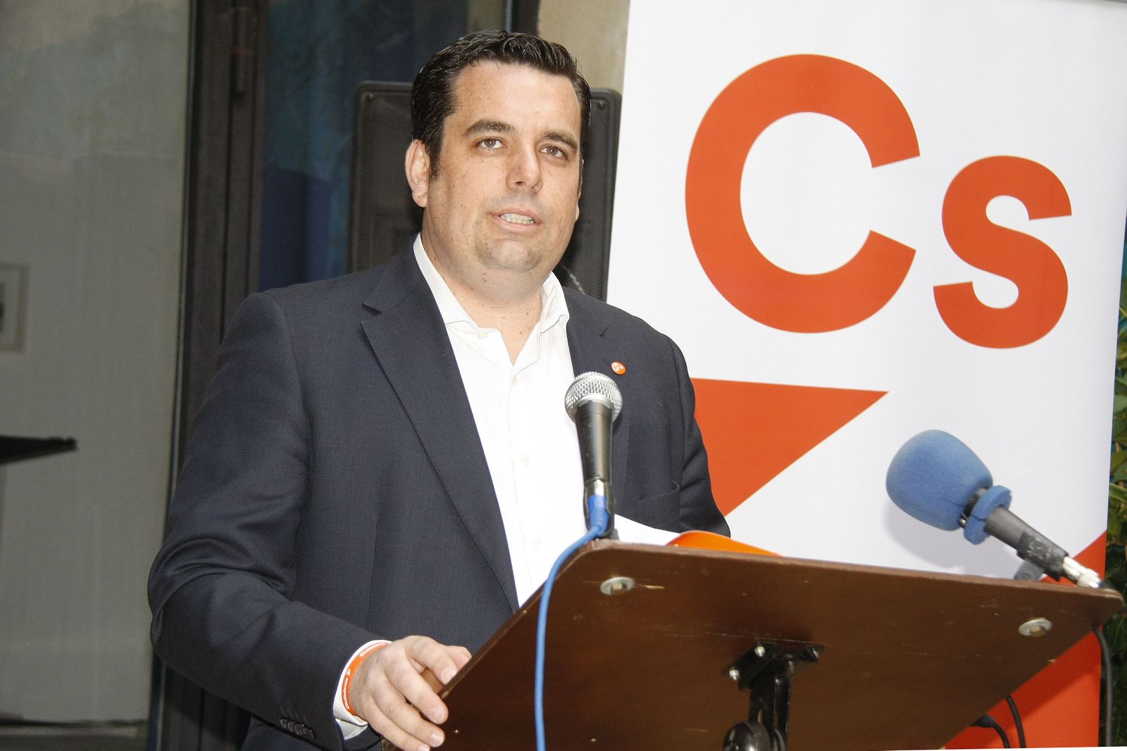 El portavoz de Ciudadanos en El Puerto, Curro Martínez.