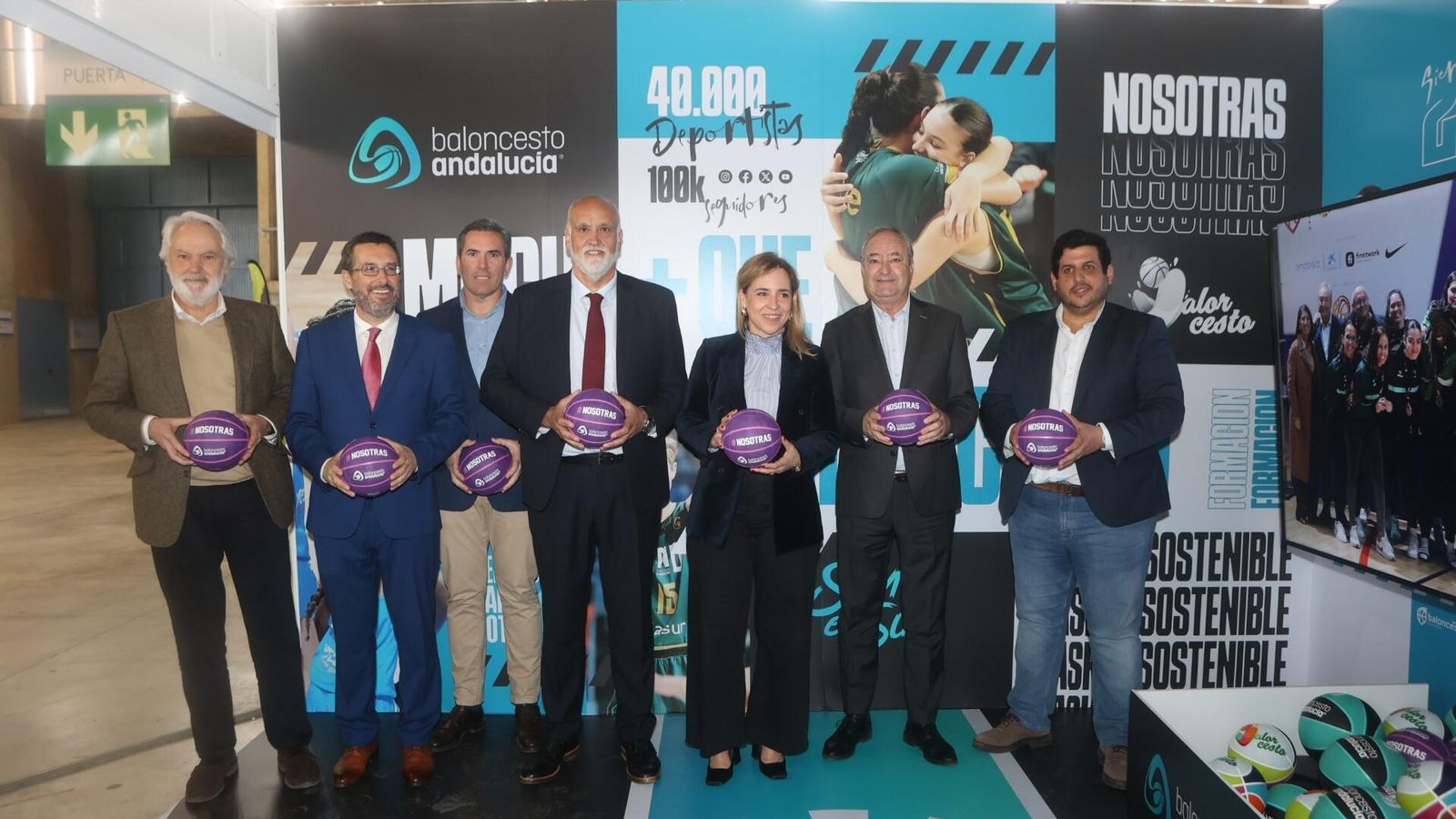 Un instante de la inauguración de la Feria.