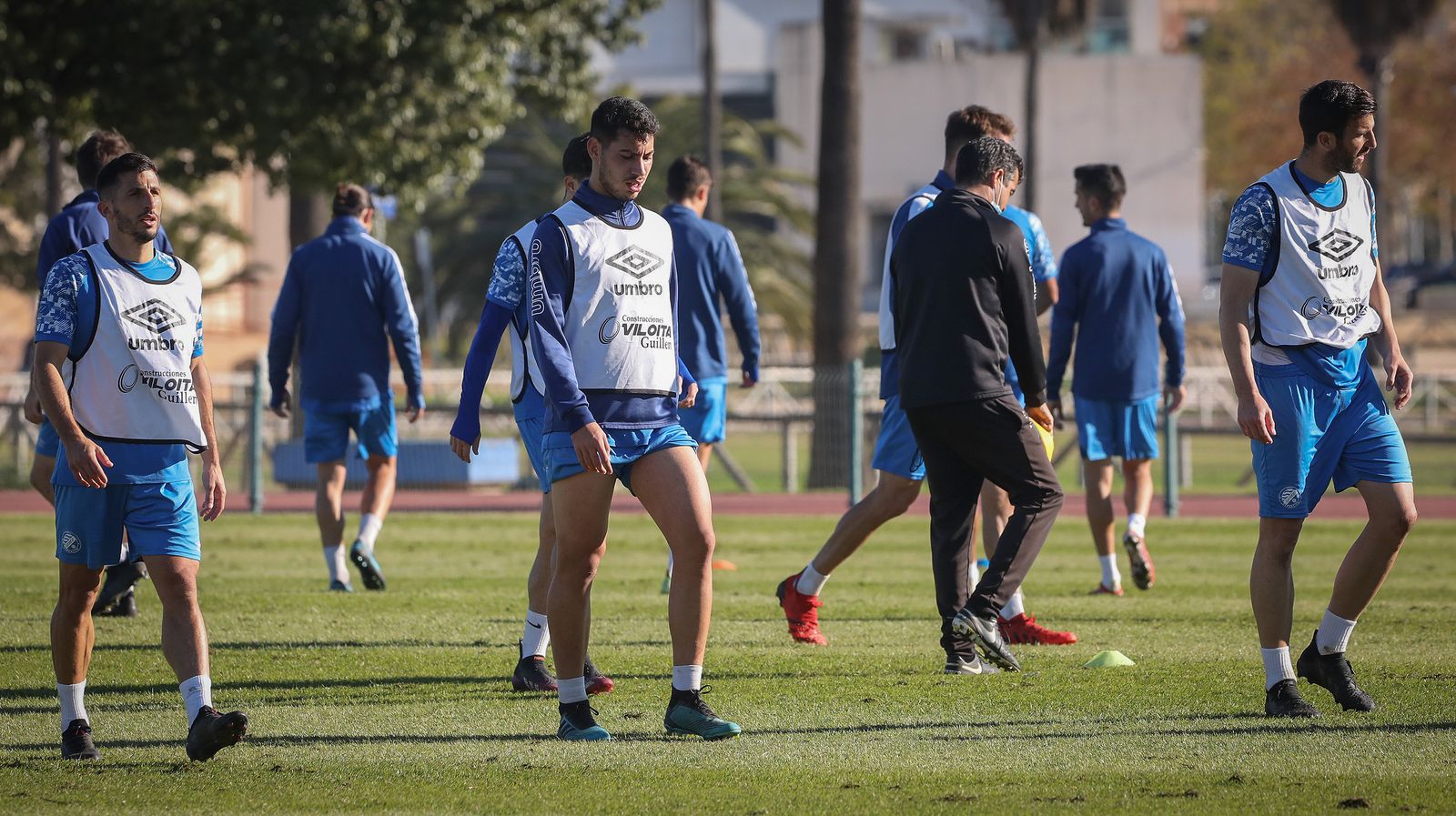 Entrenamiento del Xerez DFC en el Pepe Ravelo