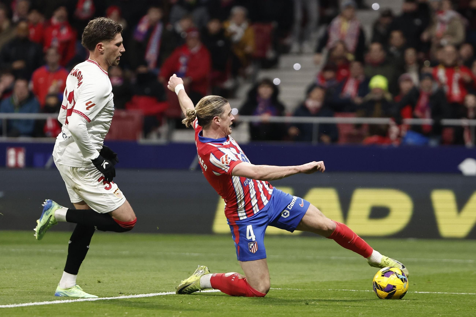 Las fotos del Atlético de Madrid - Sevilla