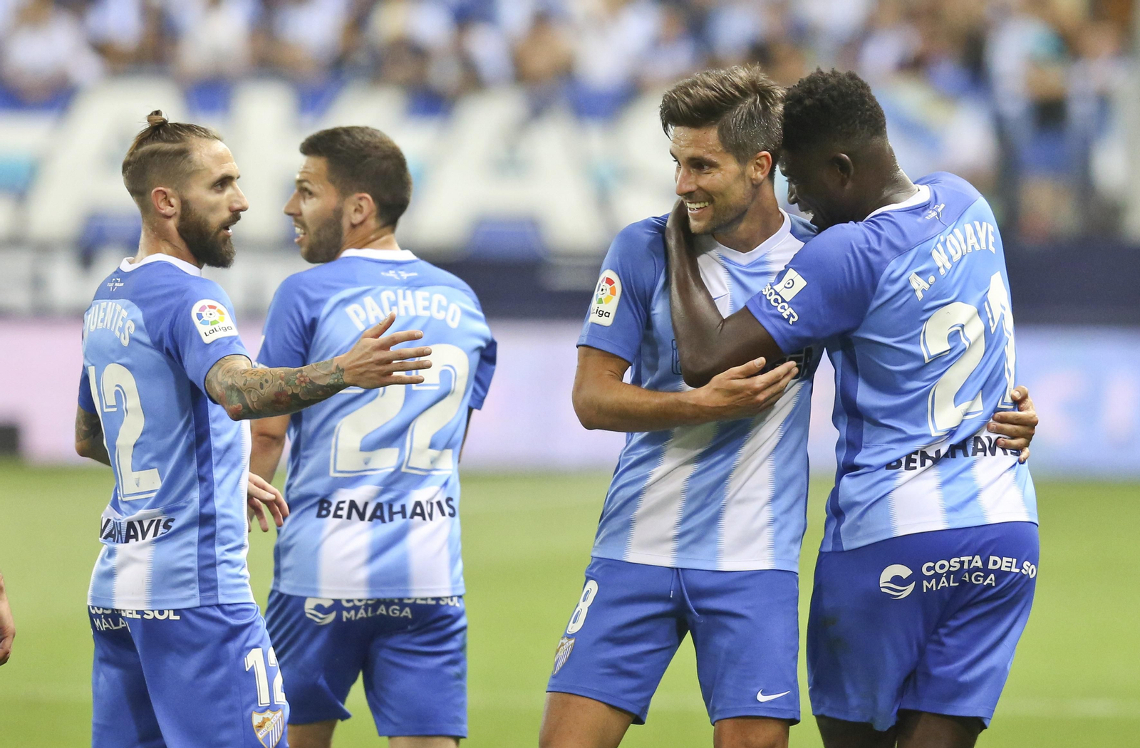 Las fotos del Málaga CF - Zaragoza